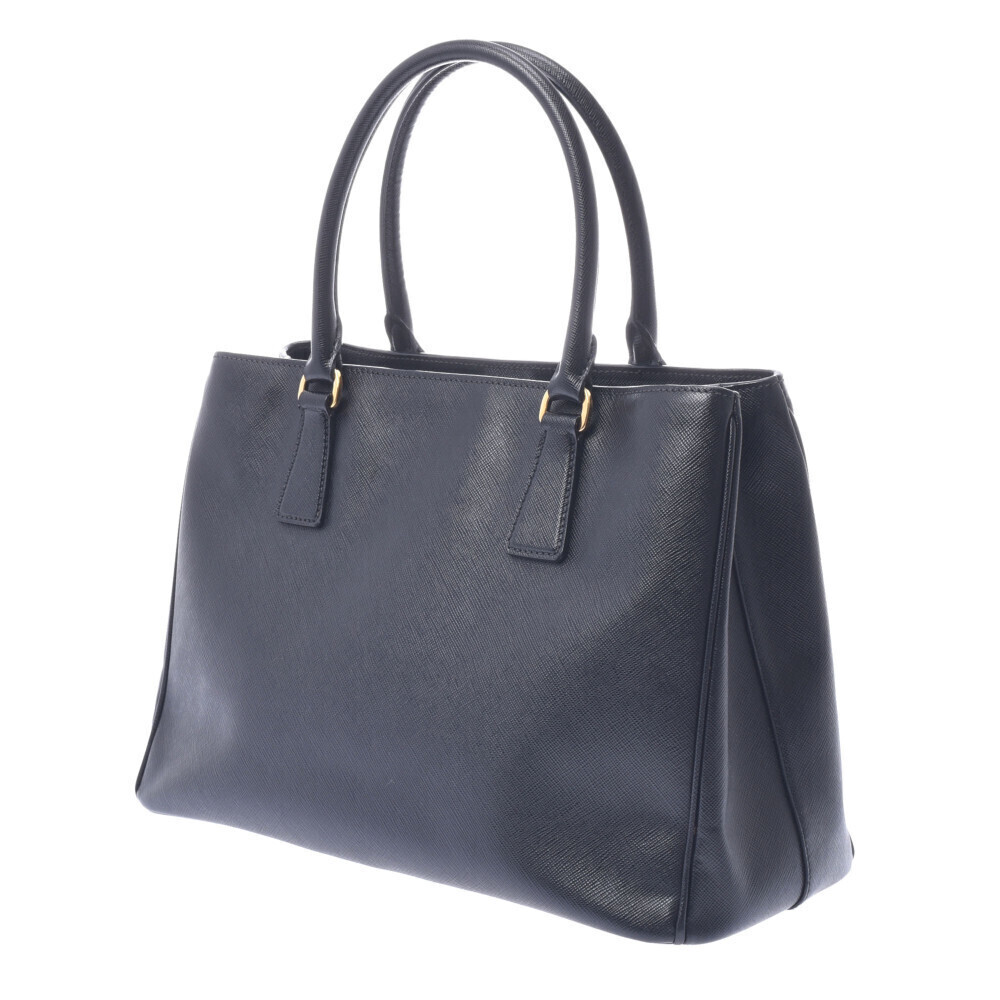 Prada Saffiano handbag leather bag black